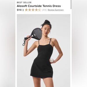 Alo Alosoft courtside tennis dress